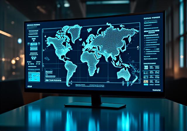 Data visualization dashboard concept