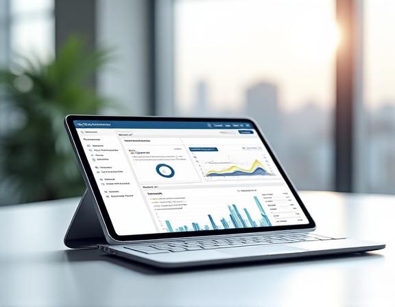 Intelligent dashboard interface reacting to real-time weather and business data