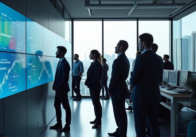 London-based team of data scientists collaborating on meteorological models